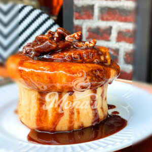Bread Pudding with Rum Sauce